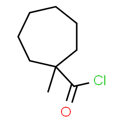ChemSpider 2D Image | 1-Methylcycloheptanecarbonyl chloride | C9H15ClO