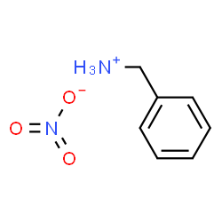 ChemSpider 2D Image | Phenylmethanaminium nitrate | C7H10N2O3