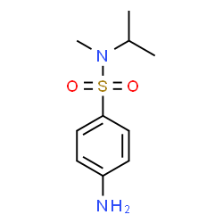 ChemSpider 2D Image | 4-Amino-N-isopropyl-N-methylbenzenesulfonamide | C10H16N2O2S