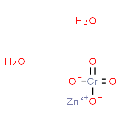 ChemSpider 2D Image | Zinc dioxido(dioxo)chromium hydrate (1:1:2) | H4CrO6Zn