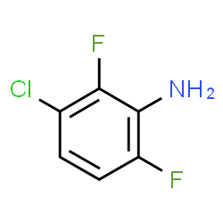 ChemSpider 2D Image | 3-Chloro-2,6-difluoroaniline | C6H4ClF2N