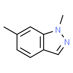 ChemSpider 2D Image | 1,6-Dimethyl-1H-indazole | C9H10N2