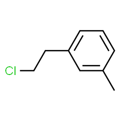 ChemSpider 2D Image | 1-(2-Chloroethyl)-3-methylbenzene | C9H11Cl