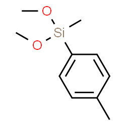 ChemSpider 2D Image | Dimethoxy(methyl)(4-methylphenyl)silane | C10H16O2Si