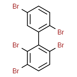 ChemSpider 2D Image | 2,2',3,5',6-Pentabromobiphenyl | C12H5Br5