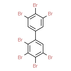 ChemSpider 2D Image | 2,3,3',4,4',5,5'-Heptabromobiphenyl | C12H3Br7