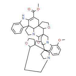 ChemSpider 2D Image | O~2~',8-Cyclovobtusine | C43H48N4O6