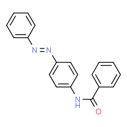 ChemSpider 2D Image | N-{4-[(E)-Phenyldiazenyl]phenyl}benzamide | C19H15N3O