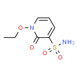 ChemSpider 2D Image | 1-Ethoxy-2-oxo-1,2-dihydro-3-pyridinesulfonamide | C7H10N2O4S