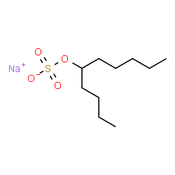ChemSpider 2D Image | Sodium 5-decanyl sulfate | C10H21NaO4S