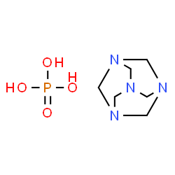 ChemSpider 2D Image | METHENAMINE PHOSPHATE | C6H15N4O4P
