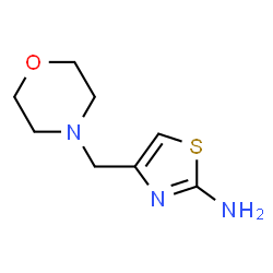 ChemSpider 2D Image | 4-(Morpholinomethyl)thiazol-2-amine | C8H13N3OS