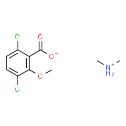 ChemSpider 2D Image | Dicamba dimethylamine | C10H13Cl2NO3
