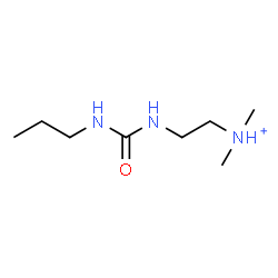 ChemSpider 2D Image | N,N-Dimethyl-2-[(propylcarbamoyl)amino]ethanaminium | C8H20N3O