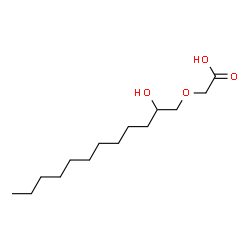 ChemSpider 2D Image | LAURYL GLYCOL CARBOXYLIC ACID | C14H28O4