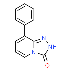 ChemSpider 2D Image | 8-Phenyl[1,2,4]triazolo[4,3-a]pyridin-3(2H)-one | C12H9N3O