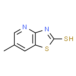 ChemSpider 2D Image | 6-Methylthiazolo[4,5-b]pyridine-2-thiol | C7H6N2S2