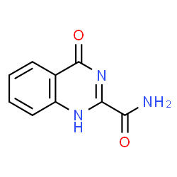 ChemSpider 2D Image | 4-Hydroxy-2-quinazolinecarboxamide | C9H7N3O2