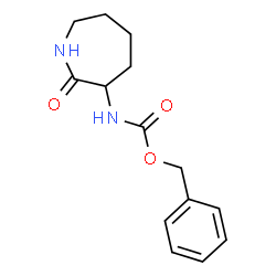ChemSpider 2D Image | Benzyl (2-oxo-3-azepanyl)carbamate | C14H18N2O3