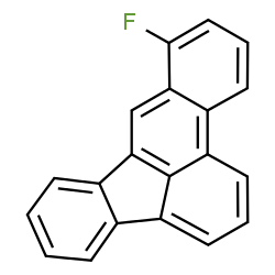ChemSpider 2D Image | 9-Fluorobenzo[e]acephenanthrylene | C20H11F