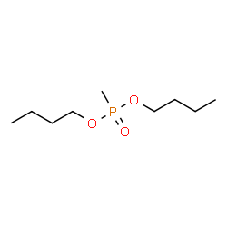 ChemSpider 2D Image | Dibutyl methylphosphonate | C9H21O3P
