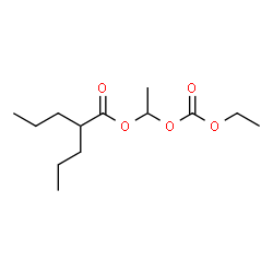 ChemSpider 2D Image | 1-(Ethoxycarbonyloxy)Ethyl Valproate | C13H24O5
