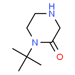 ChemSpider 2D Image | 1-tert-butylpiperazin-2-one | C8H16N2O