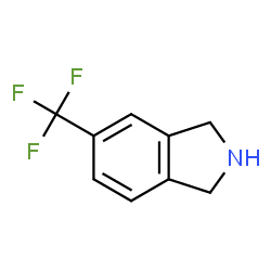ChemSpider 2D Image | 5-(Trifluoromethyl)isoindoline | C9H8F3N