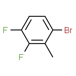 ChemSpider 2D Image | 6-Bromo-2,3-difluorotoluene | C7H5BrF2