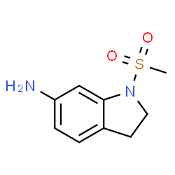 ChemSpider 2D Image | 1-(Methylsulfonyl)-6-indolinamine | C9H12N2O2S