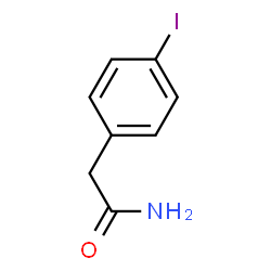 ChemSpider 2D Image | 2-(4-Iodophenyl)acetamide | C8H8INO