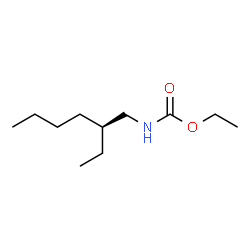 ChemSpider 2D Image | Ethyl [(2S)-2-ethylhexyl]carbamate | C11H23NO2