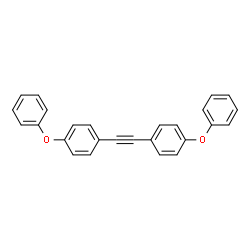 ChemSpider 2D Image | 1,1'-(1,2-Ethynediyl)bis(4-phenoxybenzene) | C26H18O2