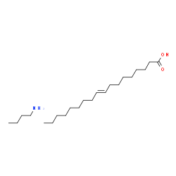 ChemSpider 2D Image | (9E)-9-Octadecenoic acid - 1-butanamine (1:1) | C22H45NO2