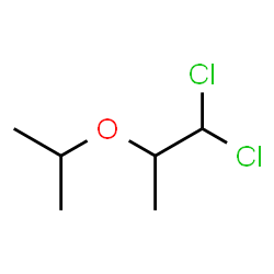 ChemSpider 2D Image | 1,1-Dichloro-2-isopropoxypropane | C6H12Cl2O