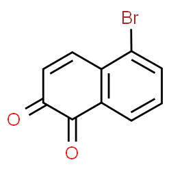 ChemSpider 2D Image | 5-Bromo-1,2-naphthalenedione | C10H5BrO2