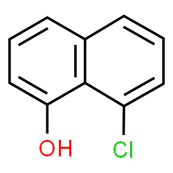 ChemSpider 2D Image | 1-Chloro-8-naphthol | C10H7ClO