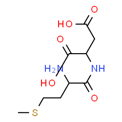 ChemSpider 2D Image | met-asp | C9H16N2O5S
