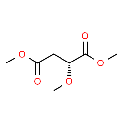 ChemSpider 2D Image | Dimethyl (2R)-2-methoxysuccinate | C7H12O5
