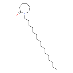 ChemSpider 2D Image | 1-Hexadecyl-2-azepanone | C22H43NO
