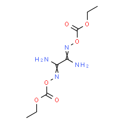 ChemSpider 2D Image | N'~1~,N'~2~-Bis[(ethoxycarbonyl)oxy]ethanediimidamide | C8H14N4O6