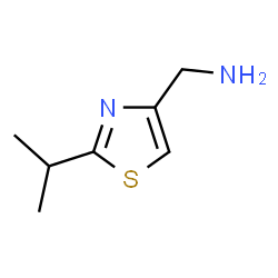 ChemSpider 2D Image | (2-Isopropylthiazol-4-yl)methanamine | C7H12N2S