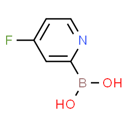 ChemSpider 2D Image | (4-Fluoro-2-pyridinyl)boronic acid | C5H5BFNO2