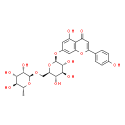 ChemSpider 2D Image | Apigenin-7-rutinoside | C27H30O14