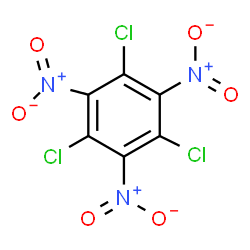 ChemSpider 2D Image | 1,3,5-Trichloro-2,4,6-trinitrobenzene | C6Cl3N3O6