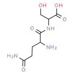 ChemSpider 2D Image | gln-ser | C8H15N3O5
