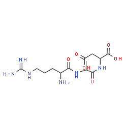 ChemSpider 2D Image | arg-ala-asp | C13H24N6O6