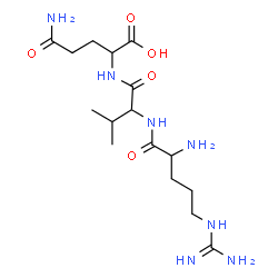 ChemSpider 2D Image | arg-val-gln | C16H31N7O5
