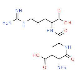 ChemSpider 2D Image | asp-ala-arg | C13H24N6O6