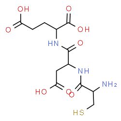 ChemSpider 2D Image | cys-asp-glu | C12H19N3O8S